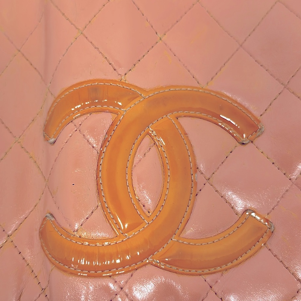 Authentic CHANEL Cambon Line Long Bi-Fold Wallet- Beige - Picture 3 of 16